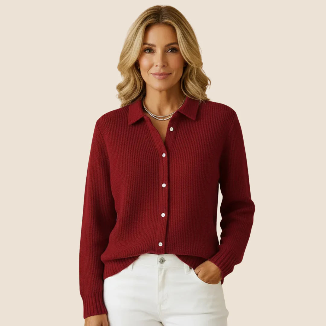 Noemi - Gebreide Trui met Kraag