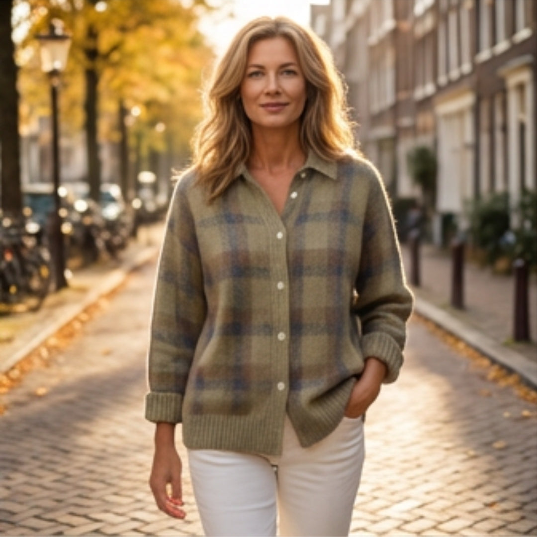 Valeria - Zachte, elegante retro trui