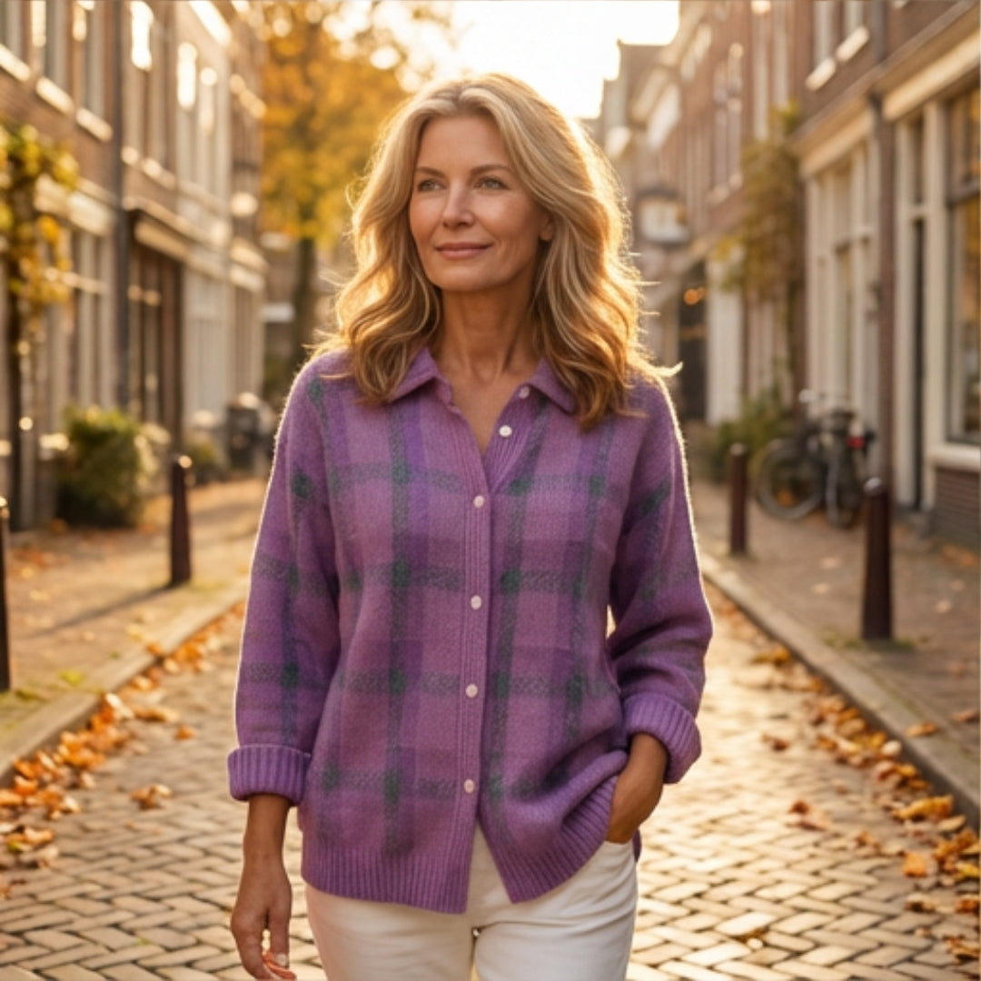 Valeria - Zachte, elegante retro trui