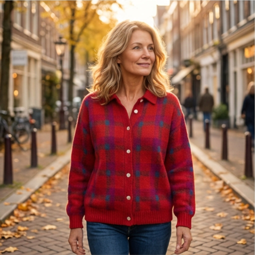 Valeria - Zachte, elegante retro trui